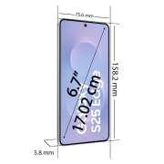 Samsung Galaxy S25 Edge SM-S937B 12GB/256GB Titanium Icyblue
