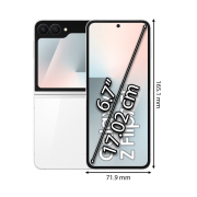 Samsung Galaxy Z Flip7 FE F761B 8GB/128GB White
