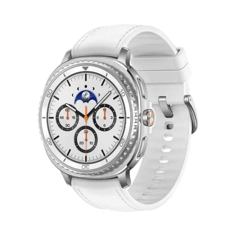 Samsung Galaxy Watch8 Classic (Bluetooth, 46 mm) SM-L500 White