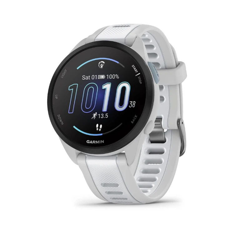 Garmin Forerunner 165, Mist Grey/Whitestone
