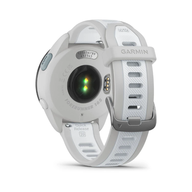 Garmin Forerunner 165, Mist Grey/Whitestone