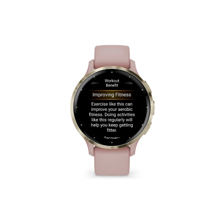 GARMIN VENU 3S, Dust Rose/Soft Gold