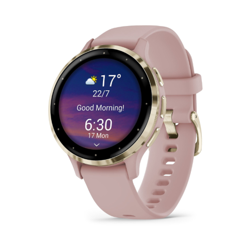 GARMIN VENU 3S, Dust Rose/Soft Gold