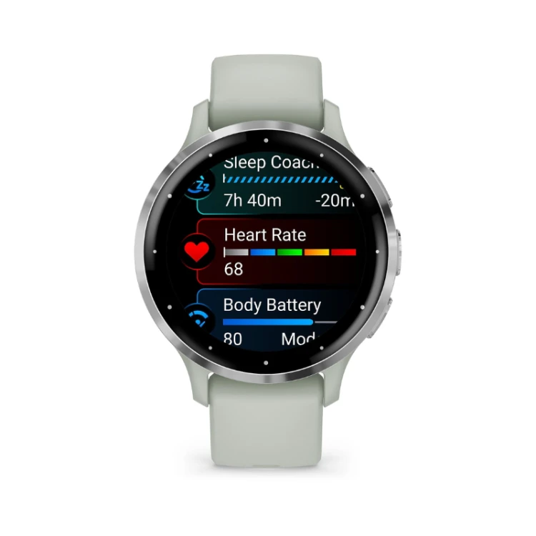 GARMIN VENU 3S, Sage Gray/Silver